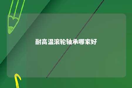 耐高温滚轮轴承哪家好 